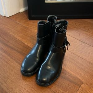 Target black moto bootie size 8.5